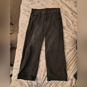 American Eagle Outfitters Charcoal Straight Leg Jeans
